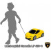  Kinderkoffer Lamborghini Yellow - Handbagage trolley met wielen